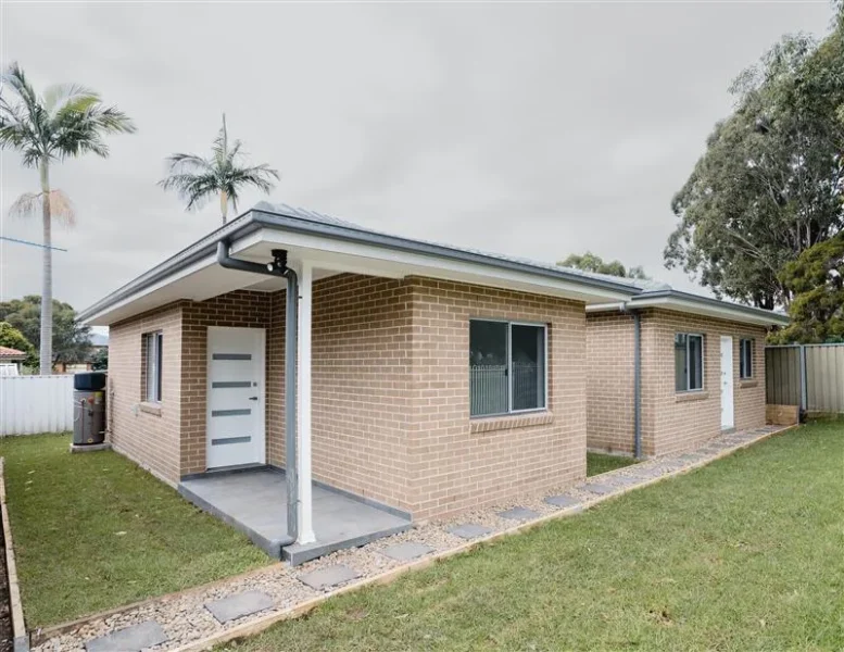 A finished 5 Star studio granny flat