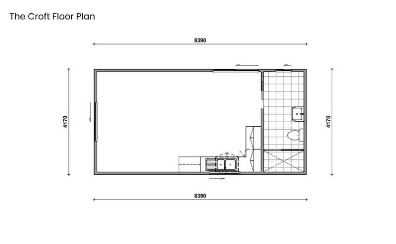 Croft floor plan
