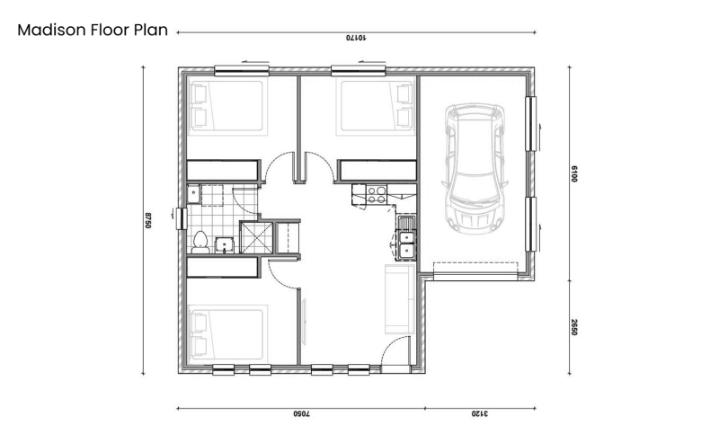 Madison floor plan
