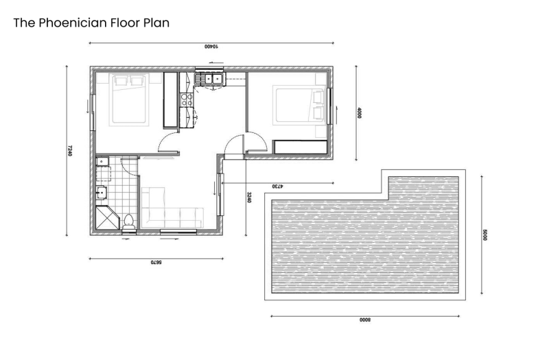 The Phoenician floor plan